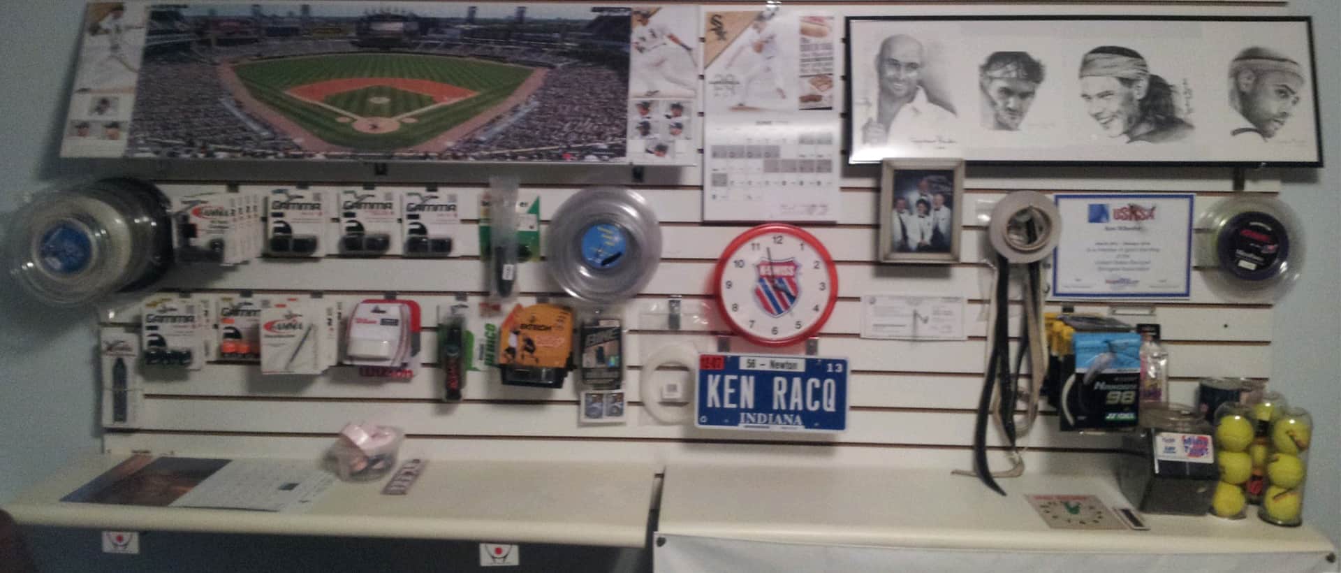Ken's Office Wall